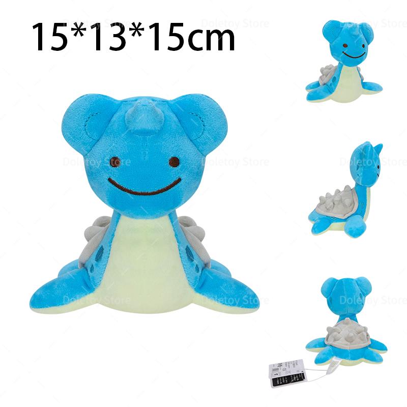 45 Styles Pokemon Plush Fit Series Shiny Gyarados Caterpie Mewtwo Raichu Gengar Pokemon Balls Peluche Dolls Kids Christmas Presents
