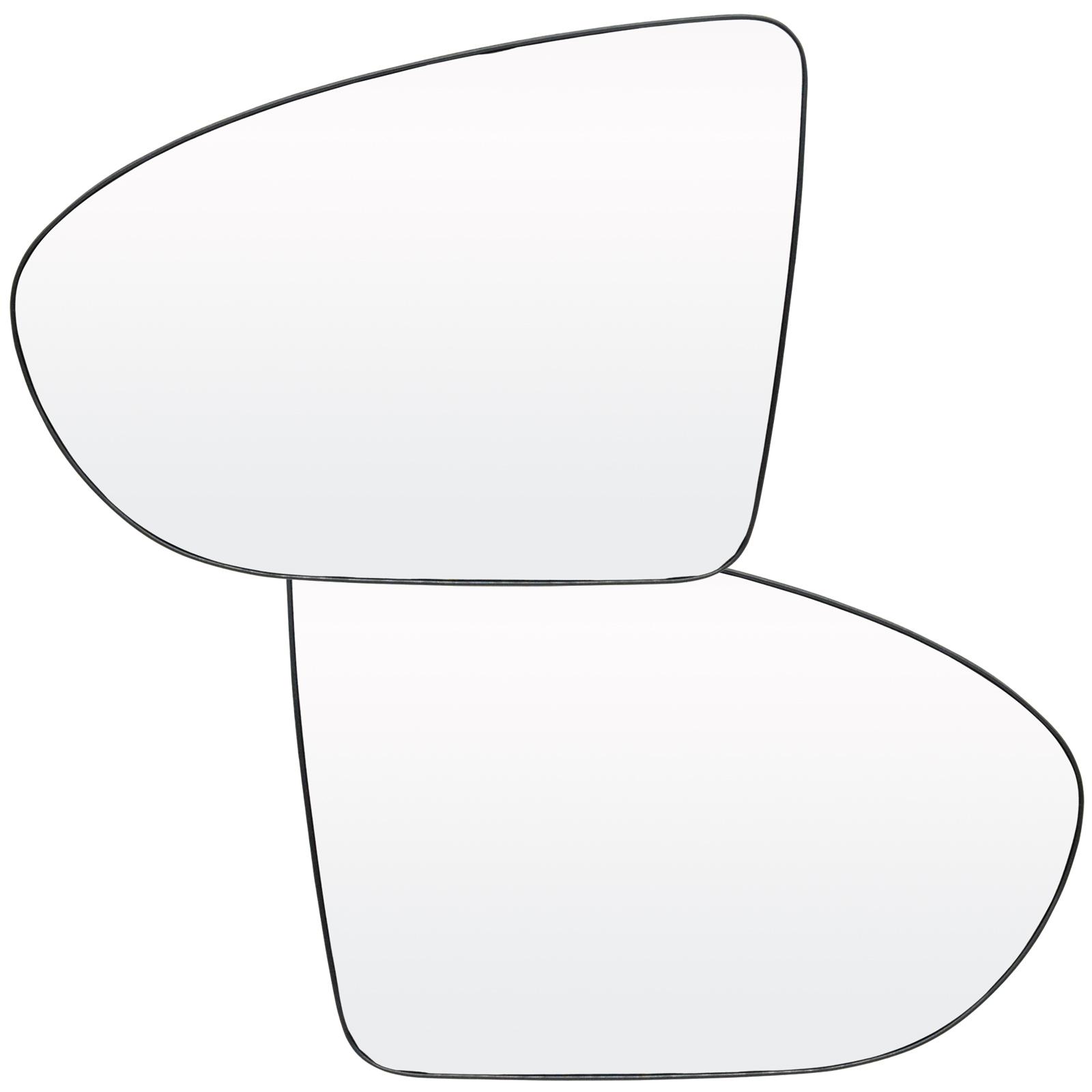 

Для Nissan Qashqai +2/Dualis J10 2007-2014 левая и правая дверь, боковое зеркало, стекло с подогревом, выпуклая задняя панель заднего вида чистый/серебряный