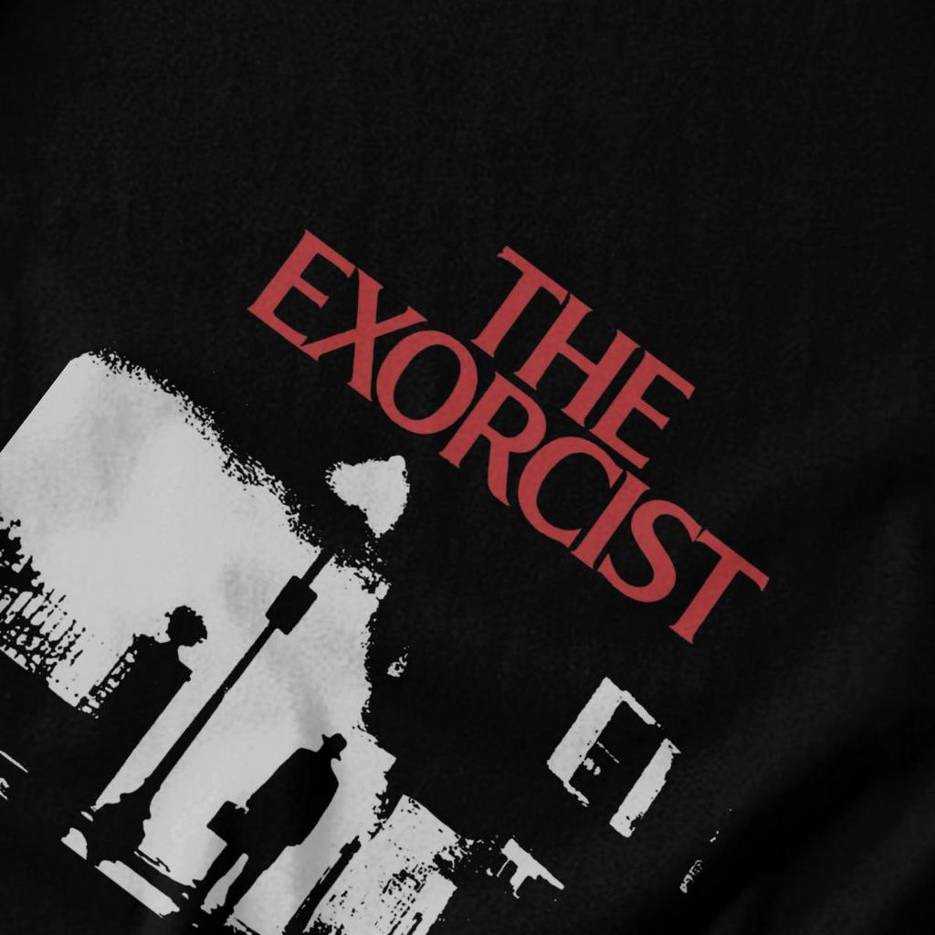 Men T Shirt The Exorcist Horror Pops Y2K Graphic Quality Unisex Clothing T Shirts