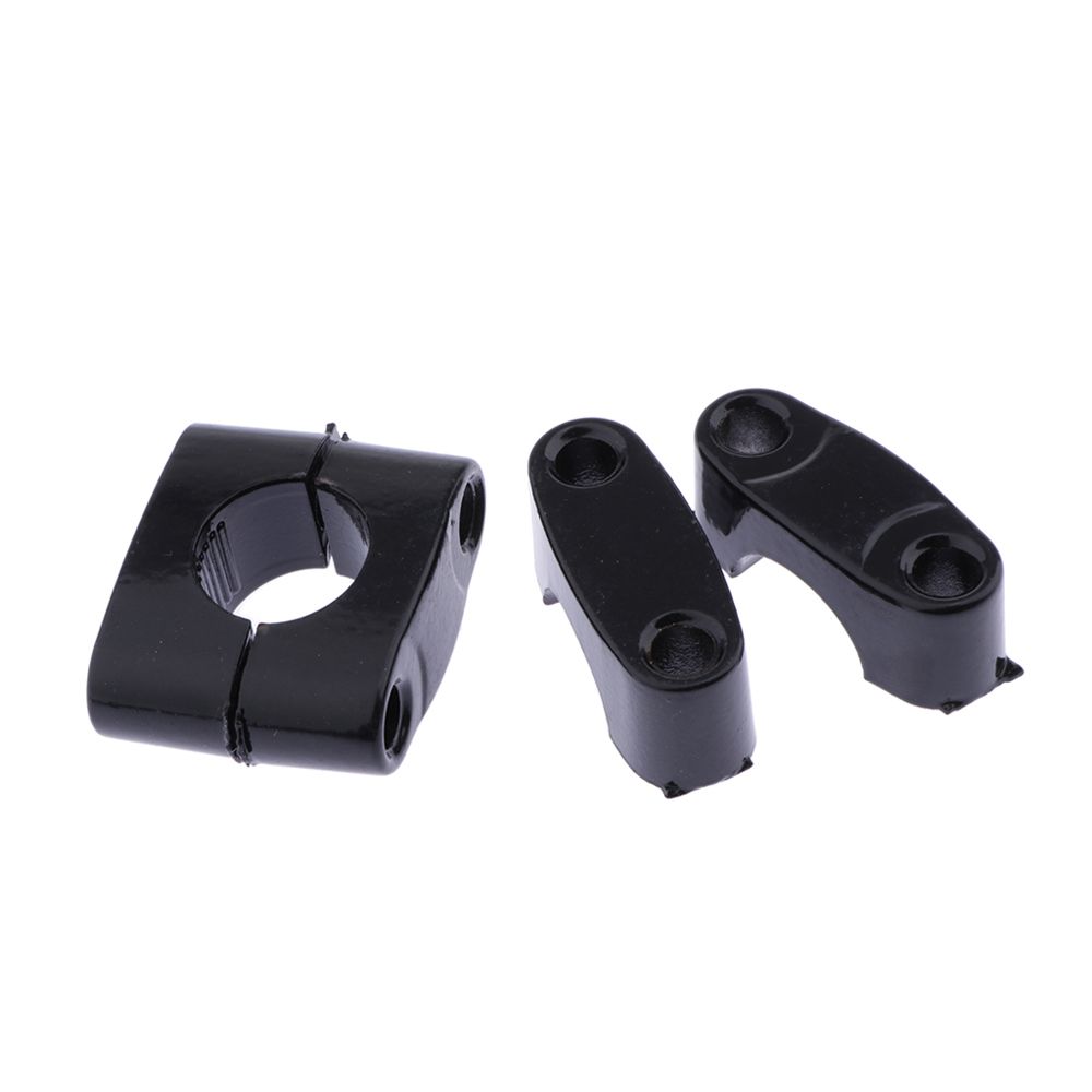 Aluminum Zinc Zinc Alloy Riser Mount Clamp Fat Bar Riser Motorcycle HandleBar Clamp Risers Adapter
