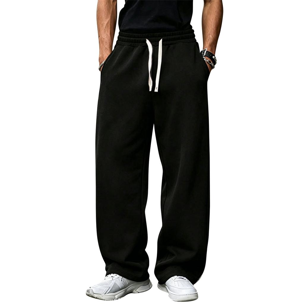 Men's Straight Leg Casual Pants for Everyday Comfort