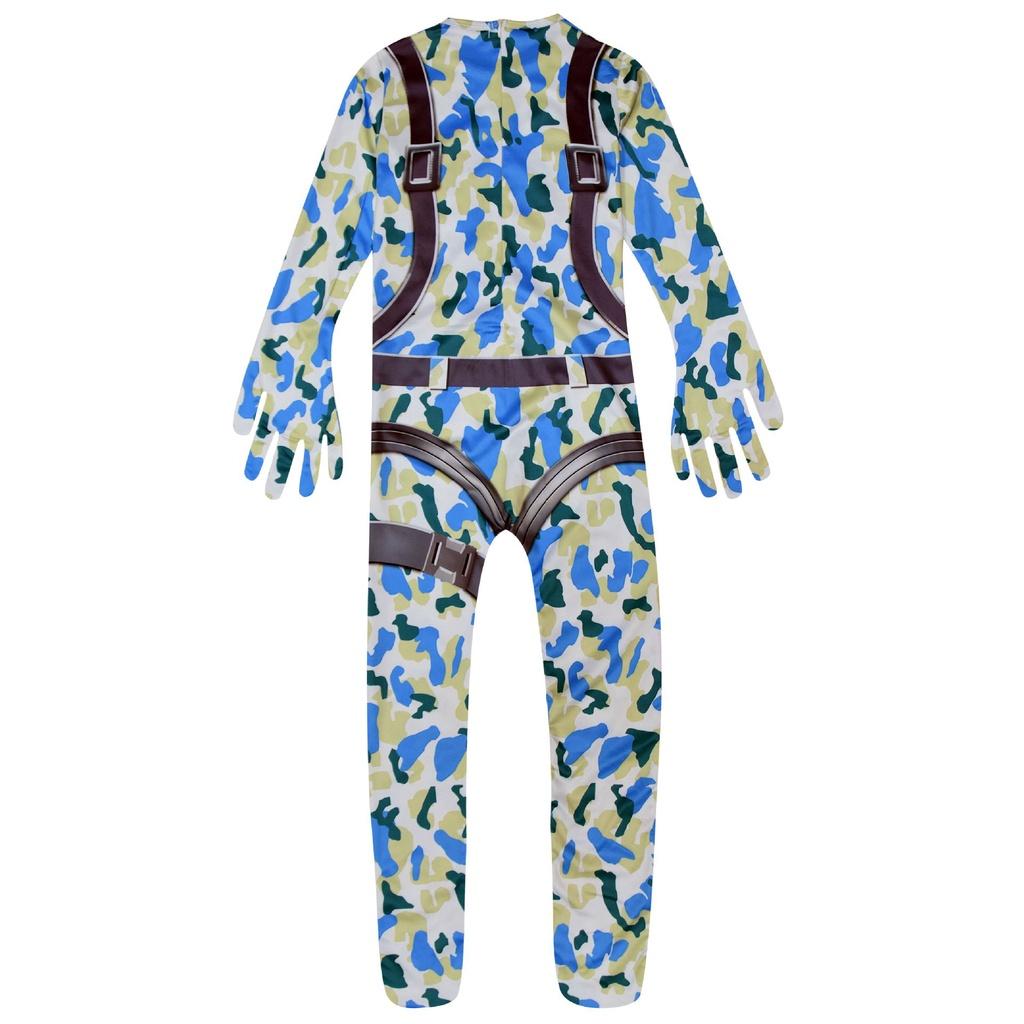 Christmas Halloween Fortnite Dj Cosplay One-piece Costume For Children