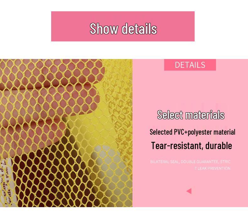 Children's Bathroom Toy and Sundry Storage Mesh Bag with Suction Cups