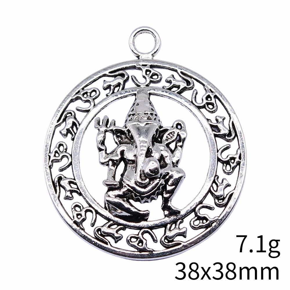 Wedding Anniversary Charms For Jewellery Making Elephant God Charms Pendant Biz Cell Phone Pendant