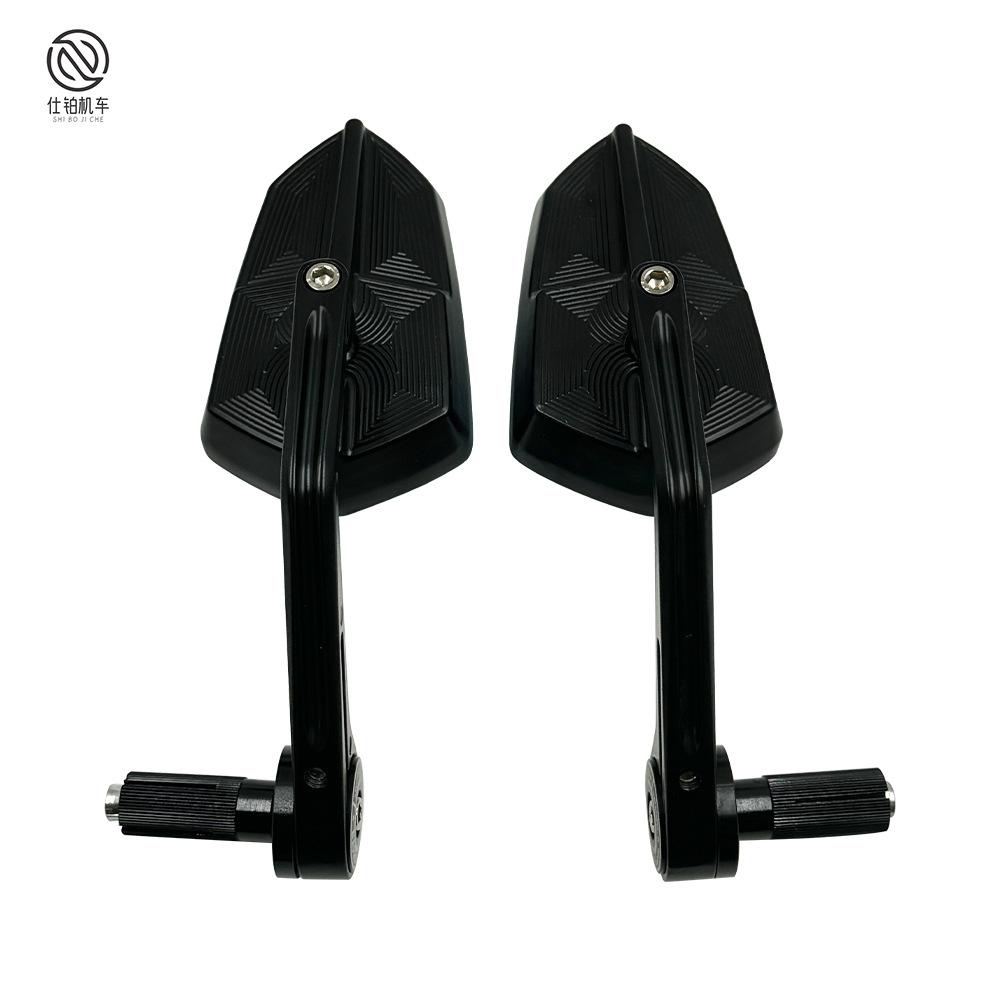 Motorcycle Modification Baphomet Shuriken Universal Handlebar Rearview Mirror22mm Yamaha Rearview Mirror for Niu Nine