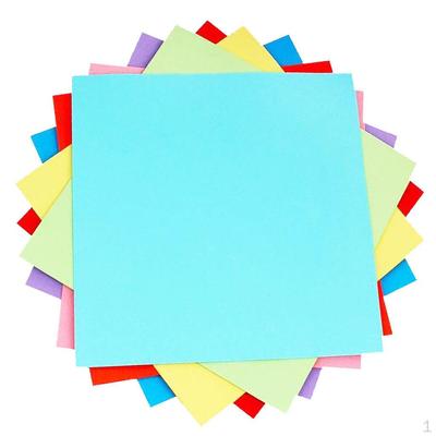 100pcs Color Origami Papers Folding Wish for Paper Craft