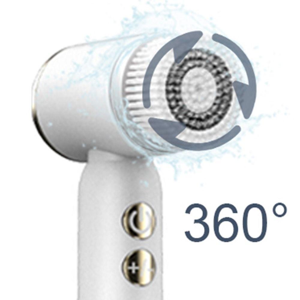 6 In 1 Sonic Facial Exfoliating Cleaner Face Wipe  Massage Machine  Skin Care Tools