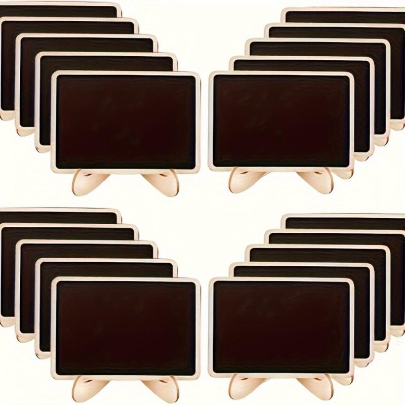 Wooden Chalkboard-Style Statue Decor ,Smooth Erasable Surface for Restaurants, Cafes, Home Parties - Indoor/Outdoor Home Decor