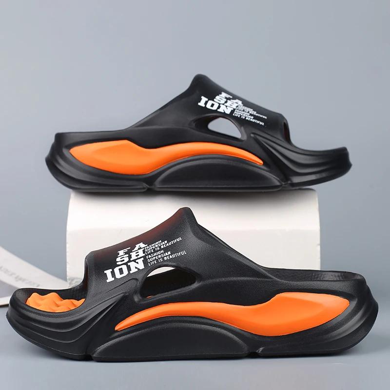 MAEDEF Slippers for Men Summer Beach Sandals Men's Slides Casual Men House Slippers Flip Flops Man Beach Sandals Mens Shoes