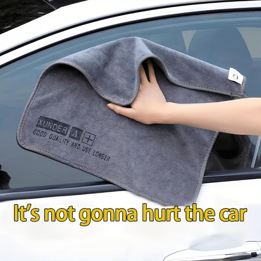 3/6-Pack Premium Microfiber Car Wash Towels - Dual-Sided Thick Cloth, Super Absorbent & Lint-Free, Plush for Car/Home Detailing