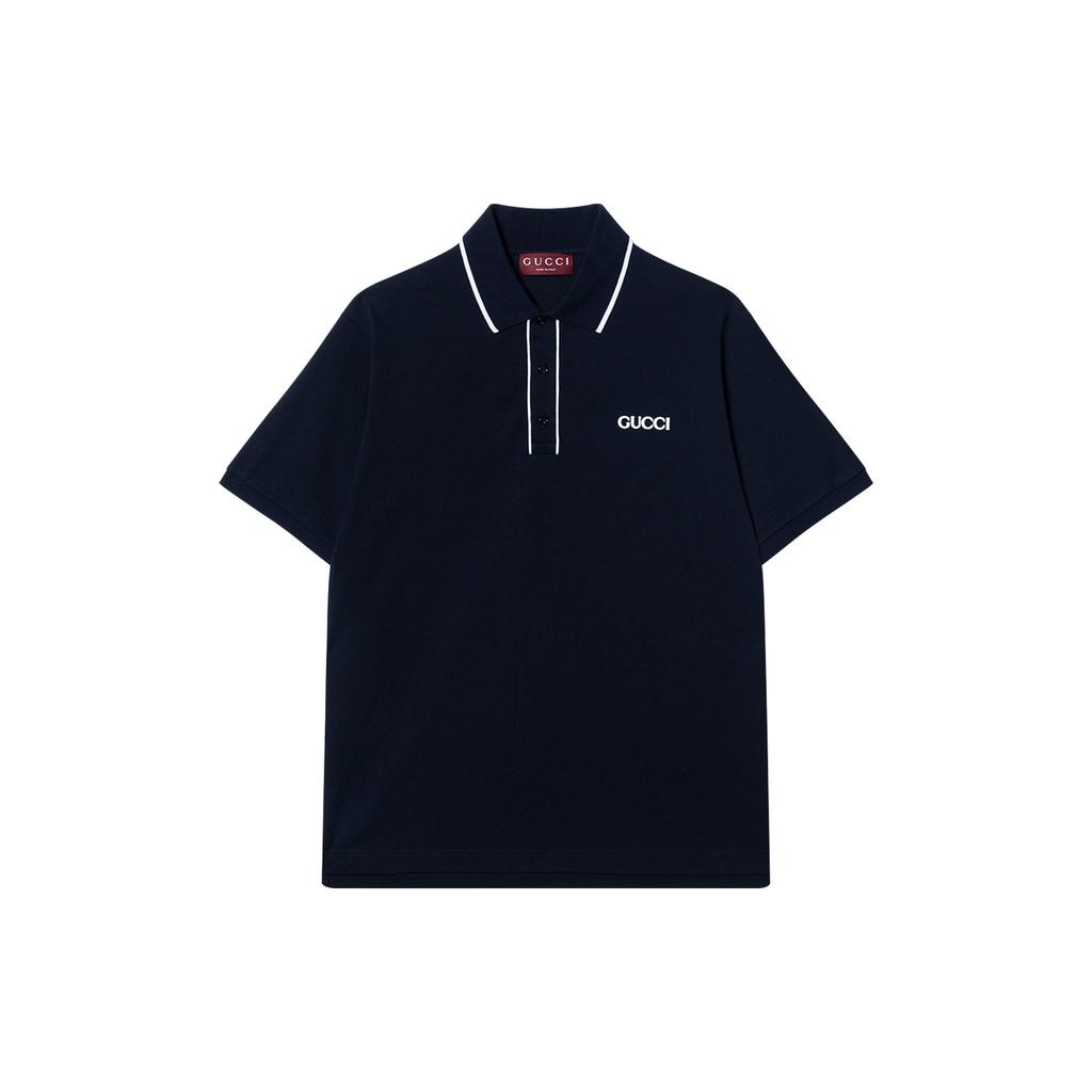 GUCCI Logo Embroidered Polo Shirt 806250-XJG3G-4003
