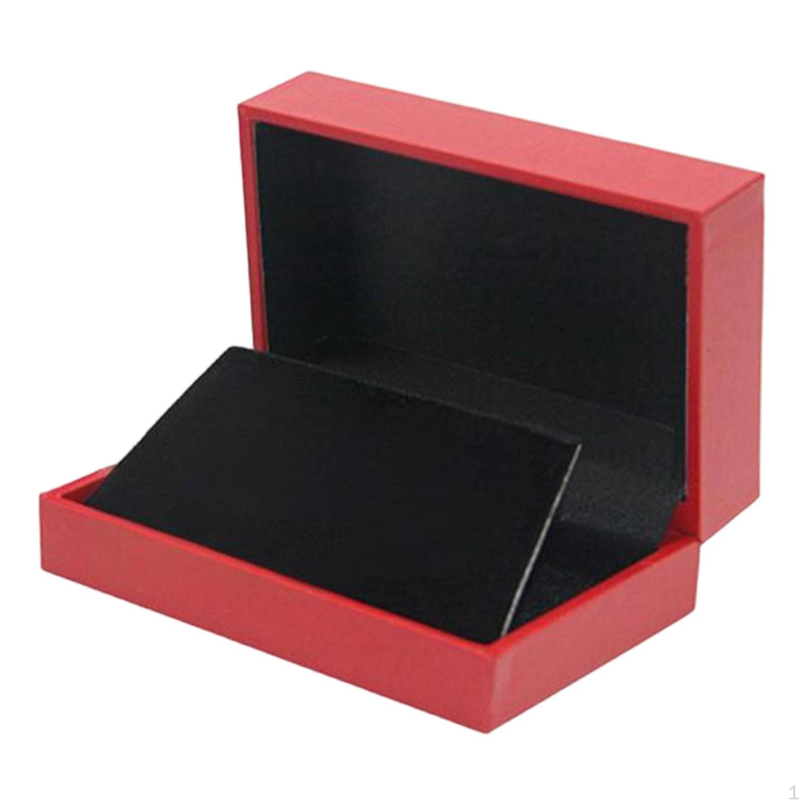 

Коробка для хранения значков, витрина, вмещает два, пылезащитная, для памятных школьных красный