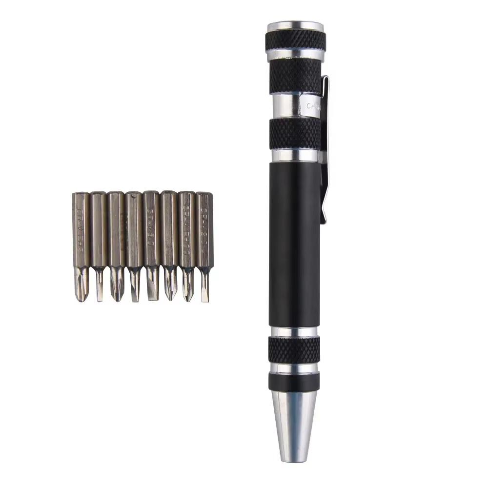 Magnetic Bits Multitool Aluminum Zinc Zinc Alloy Precision Screwdriver Pen Magnetic Screwdriver Phone Repair