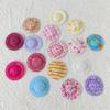 10PCS Hand Weaved Mixed Styles Small Cap Mini Doll House Ornament  Doll House Parts