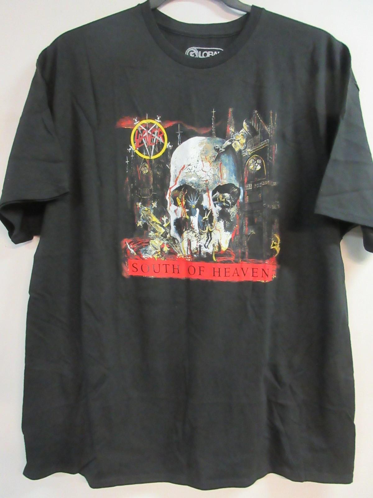 SLAYER OFFICIAL MERCH 2023 SOUTH OF HEAVEN BAND CONCERT MUSIC T- 2XL / XXL Unisex T-Shirt L