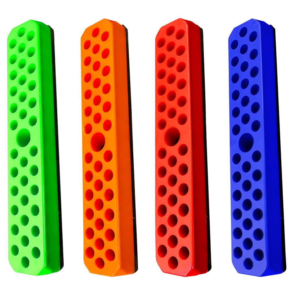 4Pcs Bits Organized Tool Case 37 Holes Screwdriver Organizer Rack Drive Bits Adapter Organizers for Tools Storage Accessories