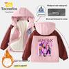 KPop Demon Hunters Witch Girl Thick Jacket - Autumn/Winter Outerwear for Kids & Teens