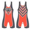 Pánský wrestlingový dres Kompresní atletický oblek Vzpírání Trénink Posilovna Sport