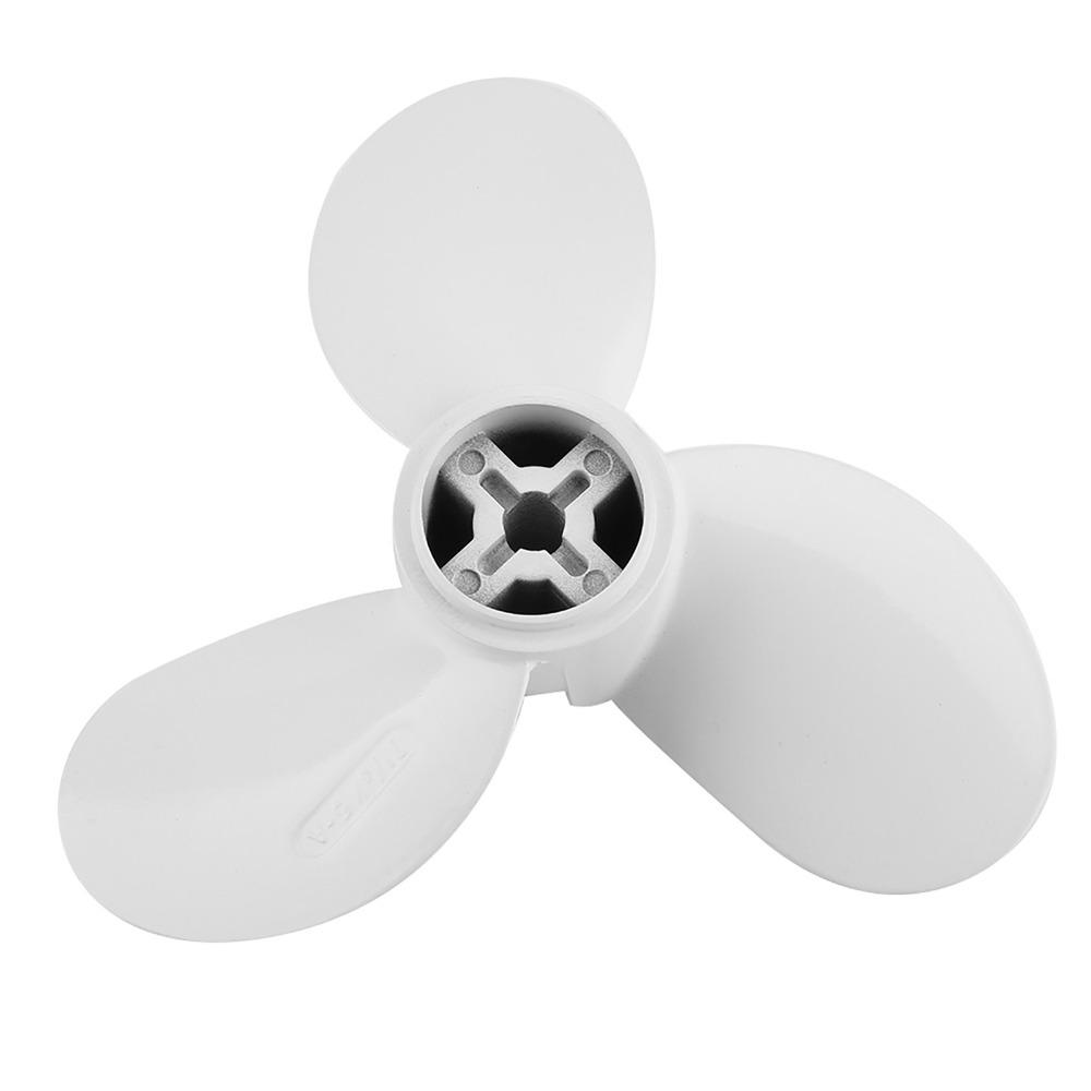 7 1/4 5‑A 3 Aluminum Propeller Aluminum 3 Blades Propeller for Hangkai 3.5HP Boat Outboard Motor