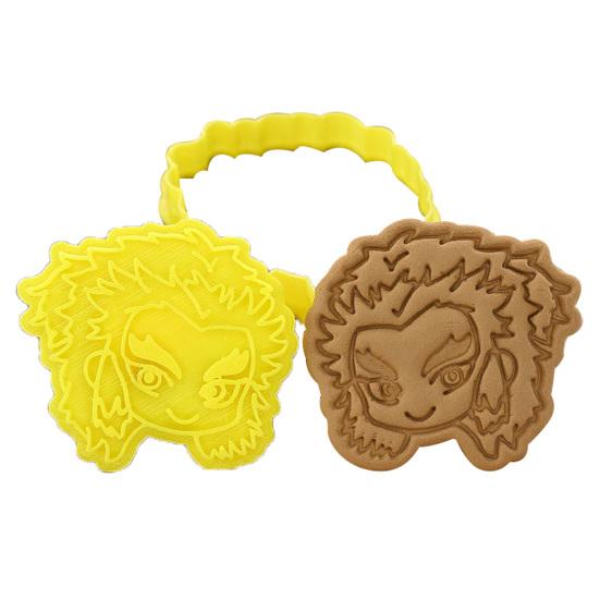 Cartoon Dämon Cutter Form Slayer Figur Cookie Pressen Figur 3D Backen Geschenk