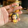 King Of Glory Doll Pendant Keychain Luban Li Bai Soft Plastic Doll Male And Female Couple Keychain Gift