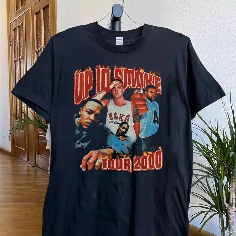 

Up In Smoke Back Print T shirt 5XL різнокольоровий