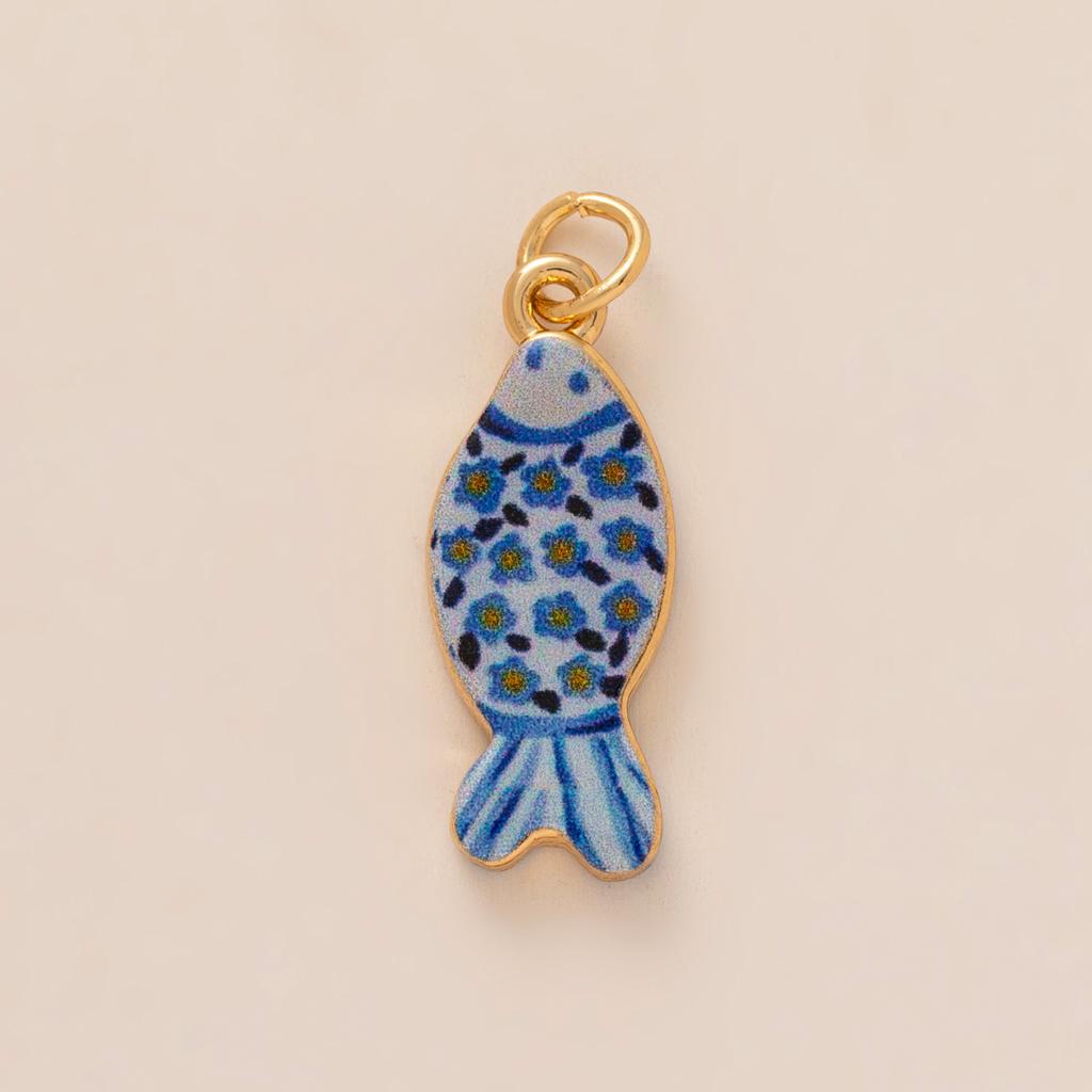 Dopamine Pendant Necklace, DIY Fruit Food Love Pendant, Copper Material, Gold-plated, Color Preserving