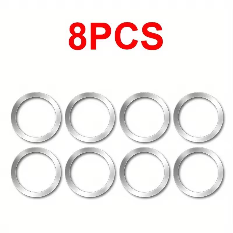 Universal Metal Rings Sticker for Magsafe Magnetic Wireless Charger for iPhone Samsung Xiaomi Car Phone Charger Plate Iron Sheet