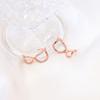 14K Gold Pin Oha One-Touch Earrings