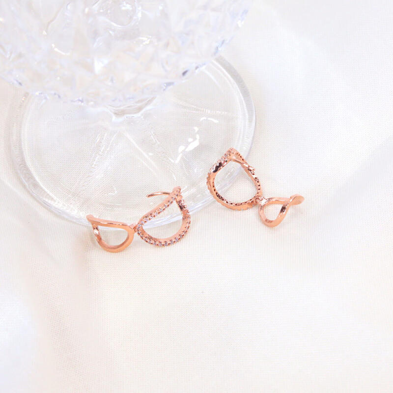 14K Gold Pin Oha One-Touch Earrings