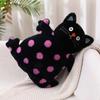 Polka Funny Dot Cat Plush Toy Pink Thin Kitty Pillow Sofa Cushion Doll Gift Girl