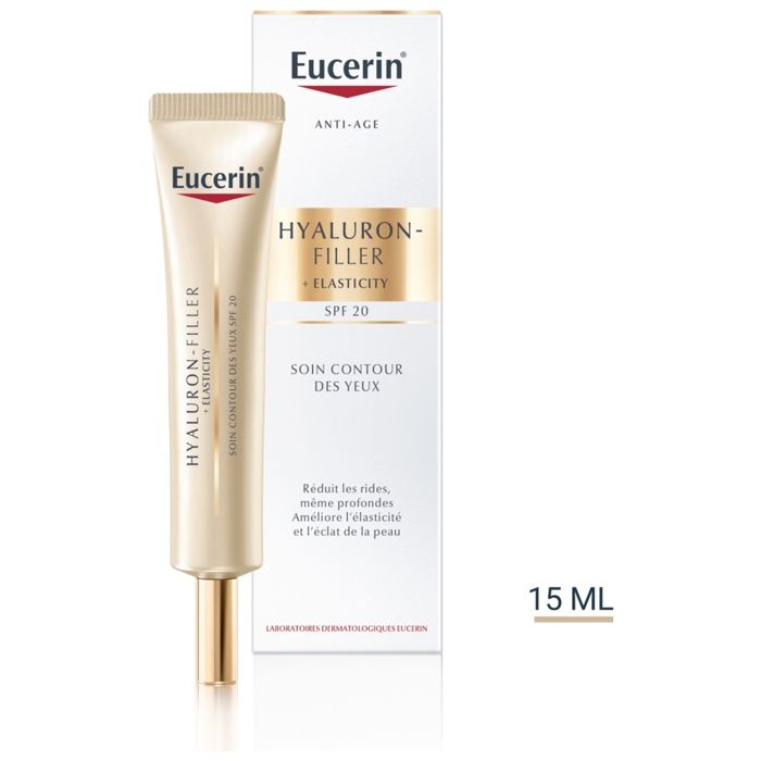 Eucerin Hyaluron-Filler + Elasticity Augenpflege SPF20 15ml
