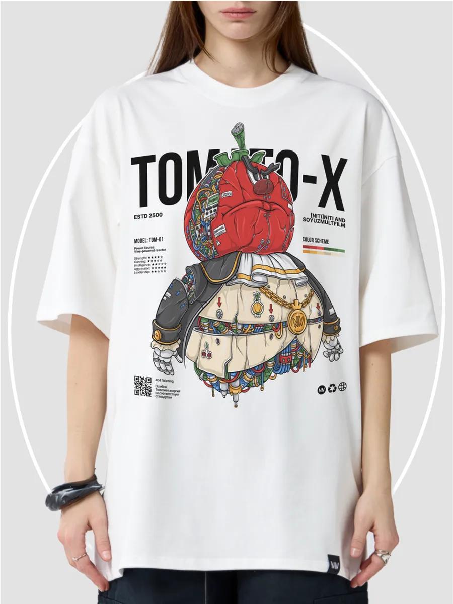 Свободная футболка с принтом Союзмультфильма 2XL