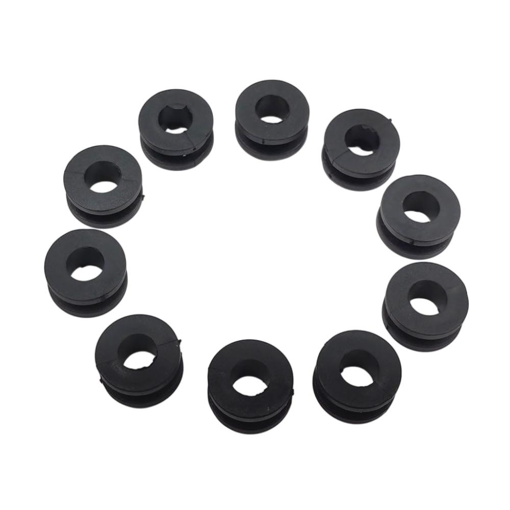 10X Gummipakninger Motorcykelkåber Pakning Til Yamaha R1 R6 R6S YZF 600 1000 Til Honda CBR 954 929 600 BMW Suzuki Kawasaki