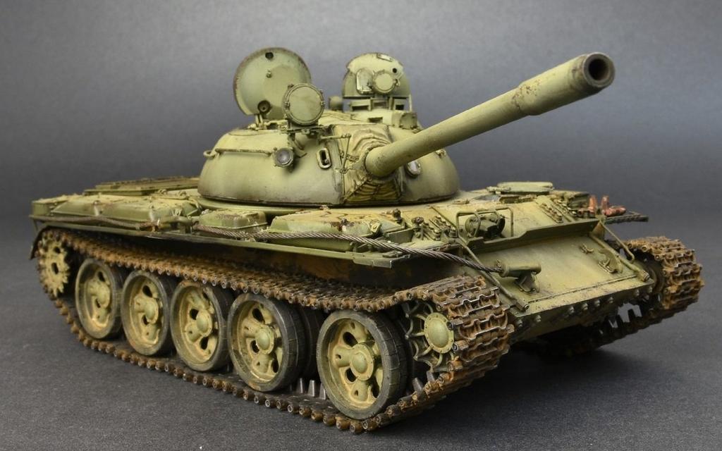 MiniArt Scale Soviet Late Model 1965 Interior Reproduction Plastic Model Kit MA37022 1/35 T-55A