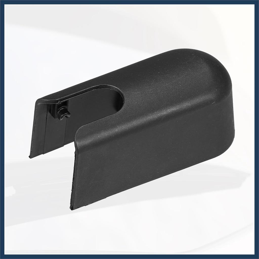 Rear Windshield Wiper Arm Nut Cover Cap Fit for Ford Edge - Pack of 1 Black Stylish Design