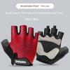 Cycling Gloves Half Finger Summer Men and Women Highway Mountain Bicycle Bicycle Bike Shockproof Breathable Short Finger Non Slip Equipment