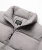 Lemain Second 2Way Oversized Voluminous Wellon Puffer Short Jacket [Gray]