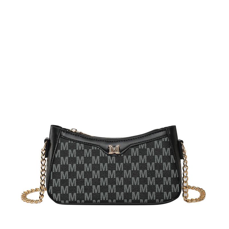 New trendy shoulder bag women's niche underarm bag commuting fashion simple oblique span small square bag