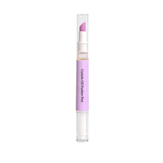 2-In-1 Cuticle Oil Pusher Pen Nail Oil Pen with Ceramic Tip Men Women Hangnail