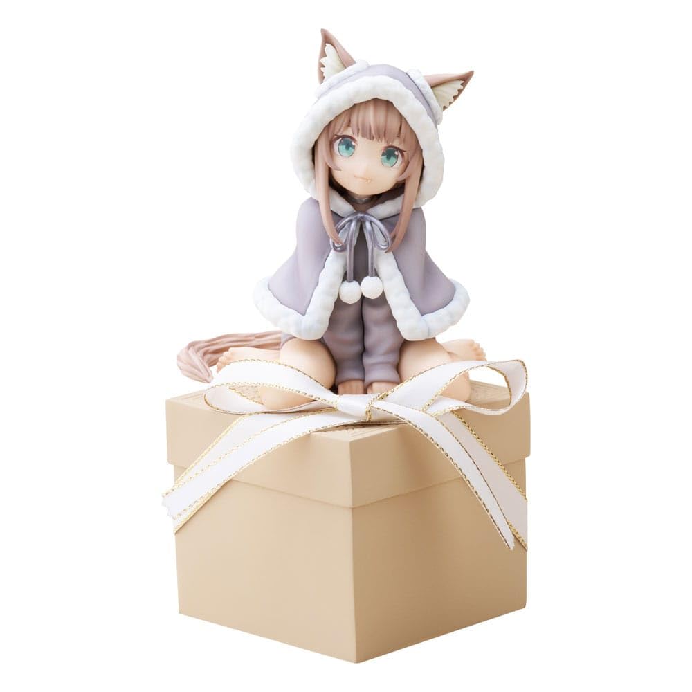 Golden Head Plus Palette My Cat is a Cute Girl Costume Collection Gift Kinako Total Approximately 15cm PVC and ABS Finished Figure height (including