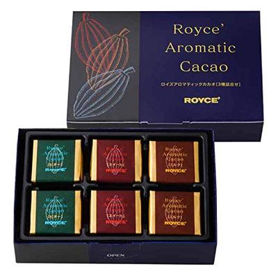 Royce Aromatic Cacao 3 Types Assortment Renewal 8 Pieces Each 24 Pieces In Total Managed Store Hokkaido 8 Sheets [ROYCE'] [Bitter] [Sweet] [Milk] /