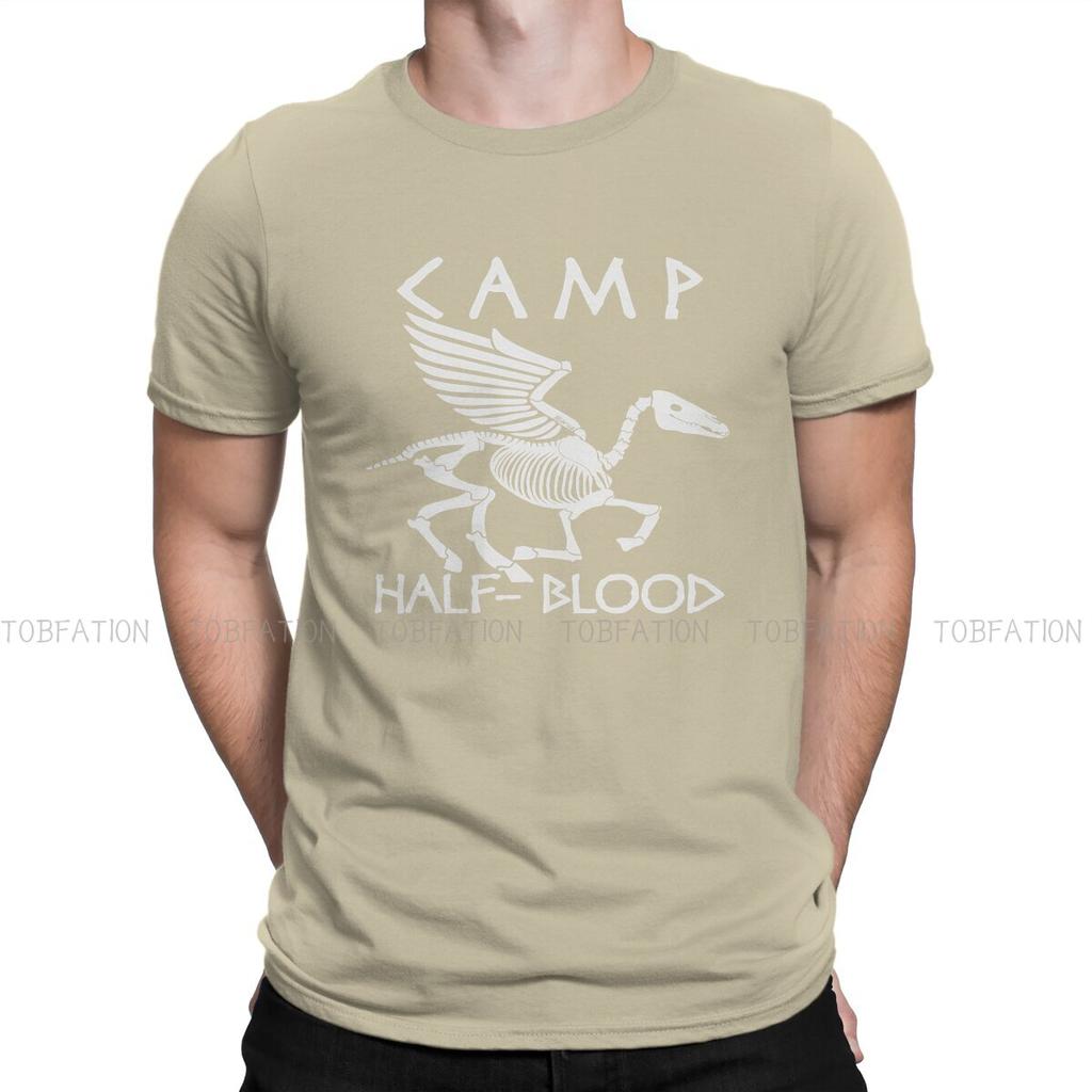 Nico Di Angelo Goth Camp Half Blood O Neck Tshirt Hades Pure Cotton Original T Shirt Unisexs Tops Individuality Hot Sale