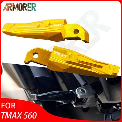 Motorcycle Accessories Aluminum Rear Passanger Foot Peg Footrests For YAMAHA TMAX 560 TECHMAX T-MAX 560 TECH MAX
