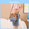 Kids Bear Anime Character Nylon Crossbody Bag With Breathable Fabric Activities