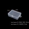 Square Jewelry Beads Container Plastic Sundries Organizer Small Items Case  Packing Boxes