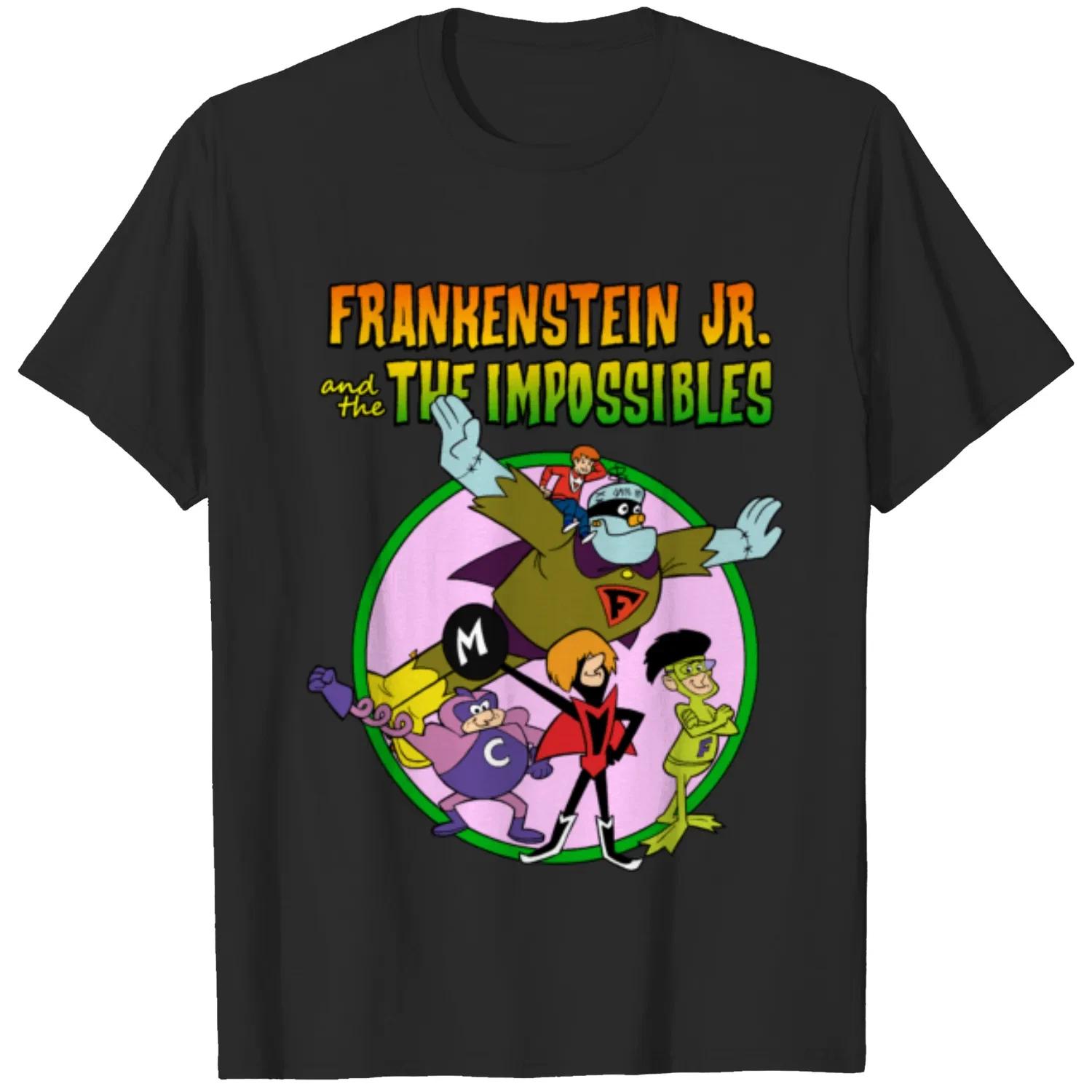 

Frankenstein Jr The Impossibles TShirt Cotton Unisex Short Sleevee Harajuku Streetwear S