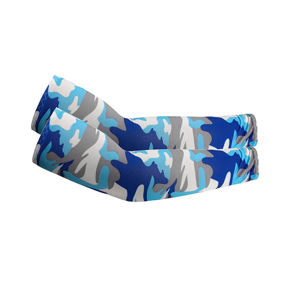 2 Stuks Unisex Koelende Armmouwen Cover Sporten Hardlopen UV Zonbescherming Outdoor Mannen Vissen Fietsen Mouwen voor Verbergen Tatoeages
