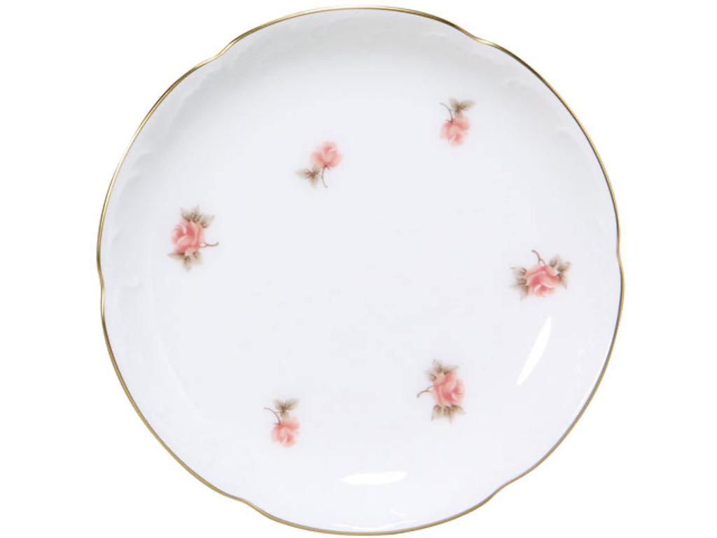 Okura Art Pottery Small Flower 15cm Individual Plate Pair Set, Made In Japan, 54HR/5211