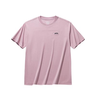 Anta Casual Cartoon Print Comfortable Skin-Friendly Breathable T-Shirt Unisex Tops Pink 172638102-7
